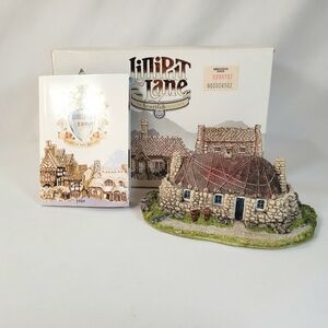 Lilliput Lane "Hebridean Hame" 1989 Scottish Collection Vintage Cottage w/ Box